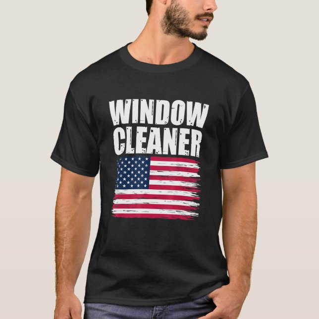 Camiseta Limpieza del limpiador de ventanas 88 (Anverso)