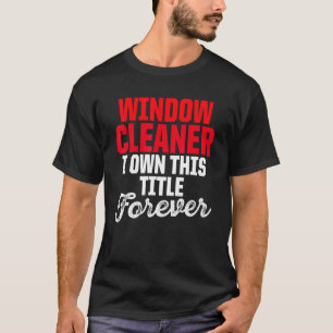 Camiseta Limpieza del limpiador de ventanas 94
