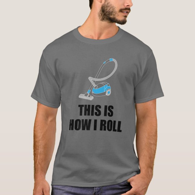 Camiseta Limpieza divertida regalo Guay Así es como hago el (Anverso)