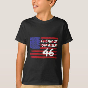 Camiseta Limpieza en el pasillo 46 Divertido Anti-biden Rep