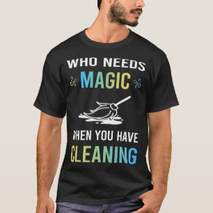 Camiseta Limpieza Mágica Necesaria