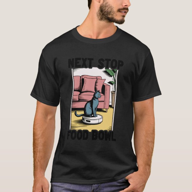 Camiseta Limpieza Robot Cat Robot Aspiradora Cat 1 (Anverso)