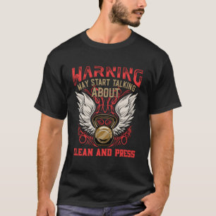 Camiseta Limpieza Y Prensa Humor Gimnasio Salud
