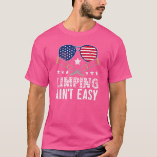 Camiseta Limpin Ain no es la pierna 3 fácil rota