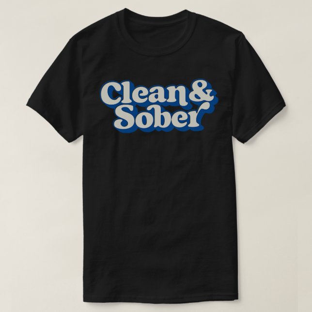 Camiseta Limpio Sobrio 1 (Diseño del anverso)