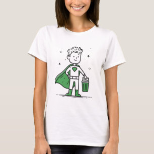 Camiseta Limpio y verde - Diseño del Día Mundial del Medio 