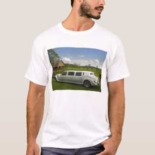 Camiseta Limusina clara en el prado