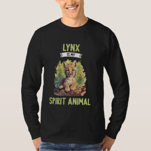 Camiseta Lince Lynx es mi animal espiritual