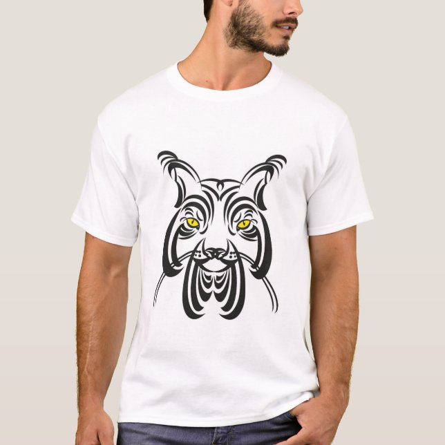 Camiseta Lince Tribal (Anverso)