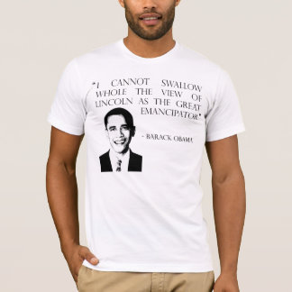 Camiseta Lincoln como el gran emancipator