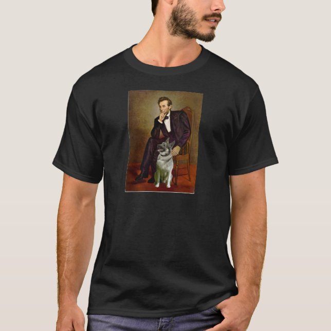 Camiseta Lincoln - Elkhound noruego (Anverso)