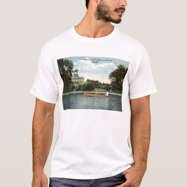 Camiseta Lincoln Park, Chicago 1915 Vintage (Anverso)