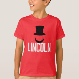 Camiseta LINCOLN - Sombrero y barba superior