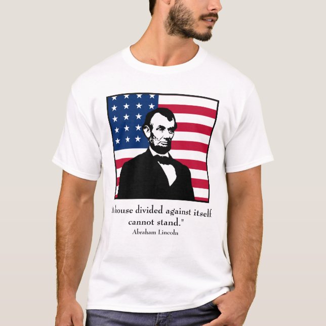 Camiseta Lincoln y cita (Anverso)