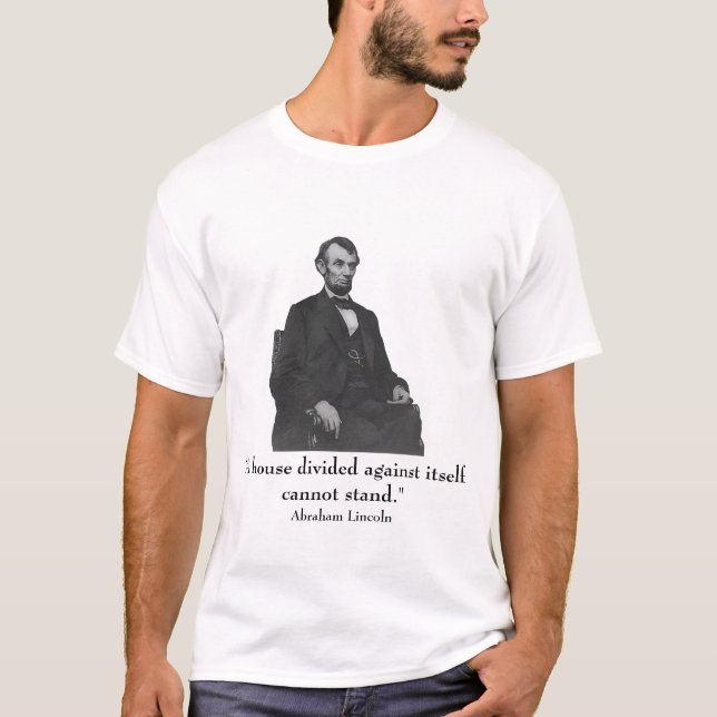 Camiseta Lincoln y cita (Anverso)