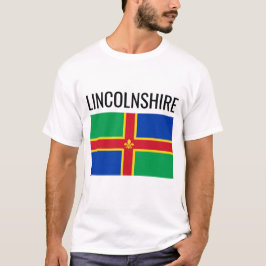 Camiseta Lincolnshire // Bandera del condado de inglés