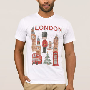 Camiseta Linda Ciudad de Londres - Guardia Británica, Big B