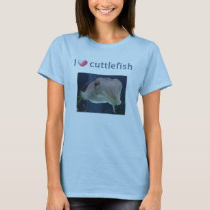 Camiseta linda de Cuddlefish