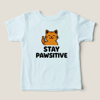 Camiseta linda de gato pelirrojo dando pulgar haci