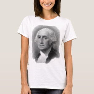 Camiseta linda de George Washington