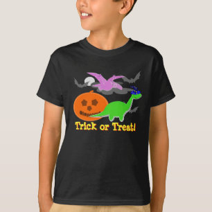 Camiseta linda de Halloween del truco o de la