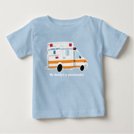 Camiseta linda de la ambulancia - bebé - niños