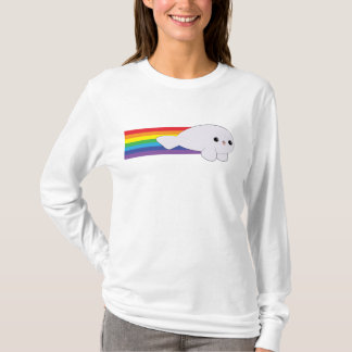 Camiseta linda de la cría de foca de Rocket del