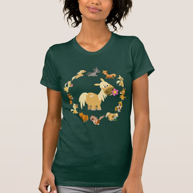 Camiseta linda de las mujeres de la mandala de los (Anverso)