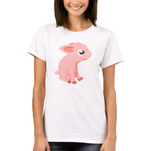 camiseta linda de los animales del campo del