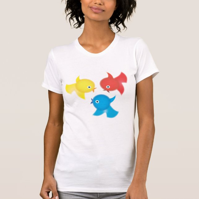 Camiseta linda de los chirridos (Anverso)