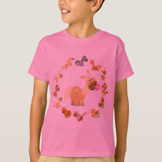 Camiseta linda de los niños de la mandala de los