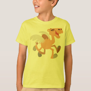 Camiseta linda de los niños del Ir volando-Camell