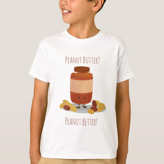 Camiseta linda de los niños del tarro el | de la (Anverso)