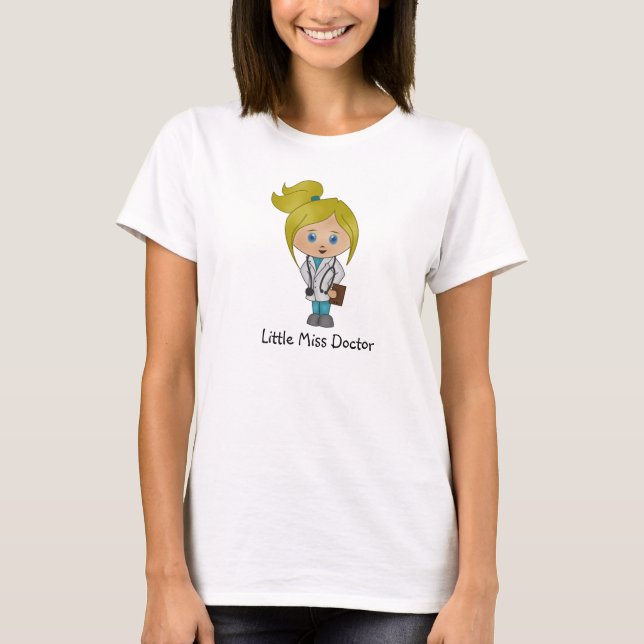 Camiseta linda de señora Doctor - Blonde (Anverso)