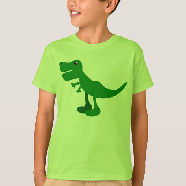 Camiseta linda de T-Rex (Anverso)