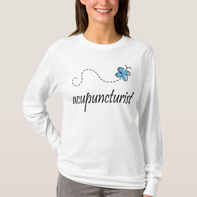 Camiseta linda del Acupuncturist (Anverso)