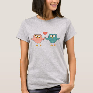 Camiseta linda del búho