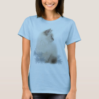 camiseta linda del gatito del ragdoll