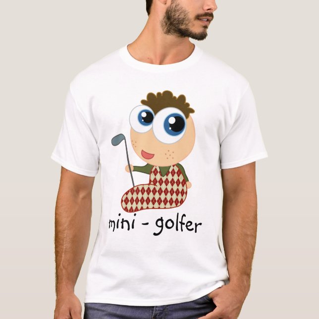 Camiseta linda del Mini-Golfista (Anverso)