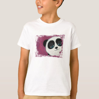 Camiseta linda del oso de panda