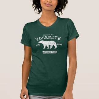 Camiseta linda del oso del parque nacional de