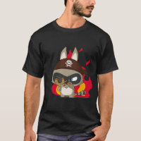 Camiseta linda del personaje de dibujos animados