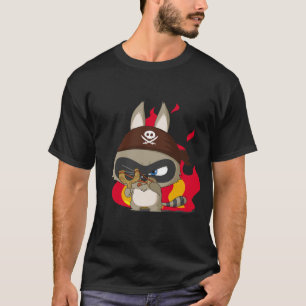 Camiseta linda del personaje de dibujos animados