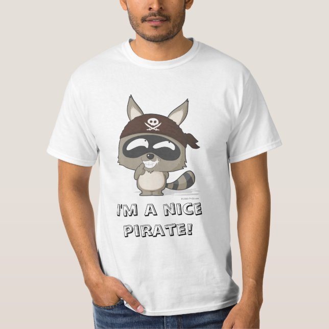Camiseta linda del personaje de dibujos animados (Anverso)