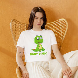 Camiseta linda ducha de bebé