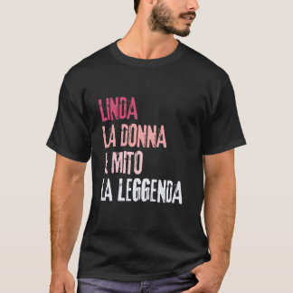 Camiseta Linda La Mujer El Mito La Leyenda Fiesta de Cumple