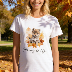 Camiseta Linda Loba Madre en Camino