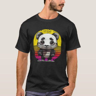 Camiseta Linda Mamá Oso Panda Retro Raza de Gato Mamá Gato