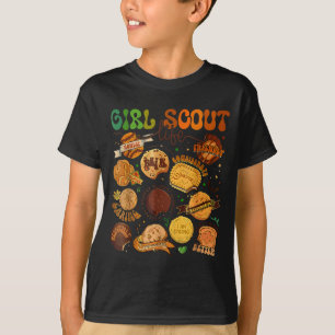 Camiseta Linda niña scout vendedora de galletas líder de tr