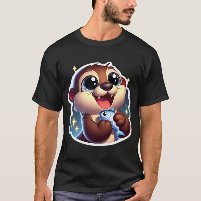 Camiseta Linda Nutria (Anverso)